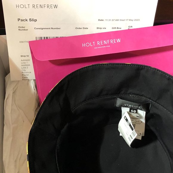 🔥BNWT *Versace* Bucket Hat - Picture 6 of 8